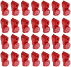 DTGN 200Pcs 6mm Magnetic Peg Hook Locks ABS Plastic, Red by DTGN