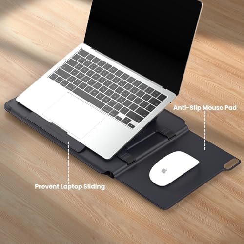 Nillkin Versatile Pro Upgraded 12-14in Laptop Sleeve with Stand & Mouse Pad - Image 5