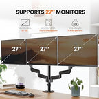 ErGear Triple Monitor Mount for 13-30 inch Screens - Image 2