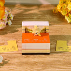 3D Calendar 2027, 3D Memo Pad Art Sticky Notes, Time Piece Calendar 2027, Creative Weekly Notepad with Light, Paper Carving Art Desktop Gift for Christmas Birthday Anniversaries (Sunny Duck 2027) - Image 4