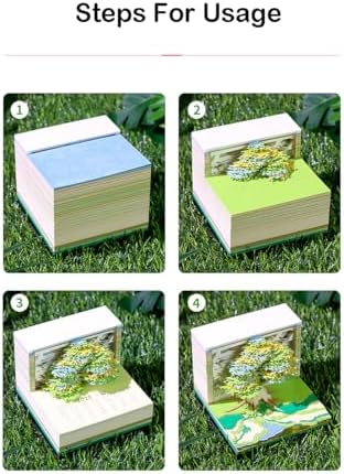 3D Memo Pad Time Piece Calendar 2026 3D Weekly Calendar Notepad - Image 6