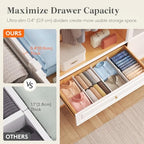 Lifewit 5" Tall Drawer Dividers, Adjustable Deep Drawer Organizer Clothes - Image 6