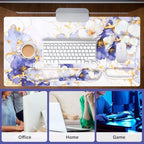 MOSISO Large Gaming Mouse Pad&Keyboard Mouse Pad Set, Lavender Purple - Image 6
