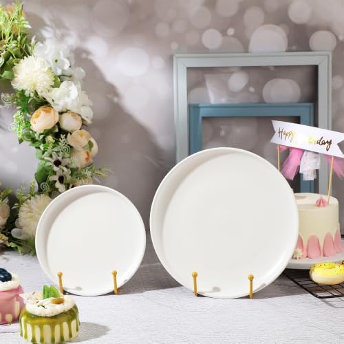 Mixweer 12 Pcs Book Stands for Display Metal Stand, 6", Gold - Image 4