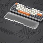 Acrylic Keyboard Wrist Rest - Compact 60% Keyboard- Mechanical Keyboards Ergonomic Palm Rest for Computer Keyboard,Anti-Slip Base,Wrist Pad for Laptop,Office & Home-Easy Typing by SELORSS