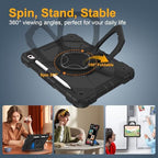 Case for iPad (A16) 11th/10th Generation 11/10.9 Inch 2025/2022, Ubearkk for iPad a16 case with Screen Protector, 360 Degree Rotating Stand Shoulder Strap Pencil Holder,Black - Image 3