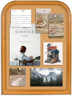 Cork Board for Walls, 23.6x17.7 inches Bulletin Board with Frame, Decorative Hanging Pin Board Vision Board Message Board for Office School Home Decor(2R&2S,4560,1p) by Aitakatta