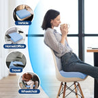 SweetSlubr Seat Cushion, Chair Pad, Memory Foam Tailbone Pain Relief - Image 6