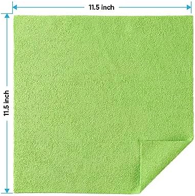 HOMEXCEL Microfiber Cleaning Cloth 200 PK, Towels for Cars, Shop Rags - Image 6