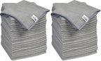 Rubbermaid Microfiber Cloth Towels 14"x14" Non-Scratch Reusable/Washable for Cleaning/Wiping/Polishing for Home/Kitchen/Car,(Pack of 48) by Rubbermaid