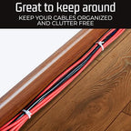 Bolt Dropper White Zip Ties - 50 lbs Tensile Strength - Self-Locking Premium Nylon Cable Ties Wraps for Indoor and Outdoor - Wire Management and Secure Items - Zip Ties Heavy Duty - 11" - 2000 Pack - Image 2