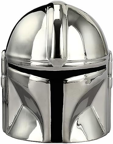 Bioworld The Mandalorian Din Djarin Helmet Pen Cup Silver by Bioworld