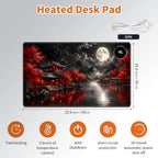 Heated Desk Pad & Mouse Pad, 3 Heat Levels, 3-Hour Auto Shut-Off - Image 2