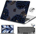 Teryeefi for MacBook Air 13.6 inch Case Release M5/M4/M3/M2 2022 2023 2024 2025 2026, Fits Model A2681 A3113 A3240 A3449, Design Pattern Slim Cover+Keyboard Cover+OTG Adapter, Chrysanthemums by Teryeefi