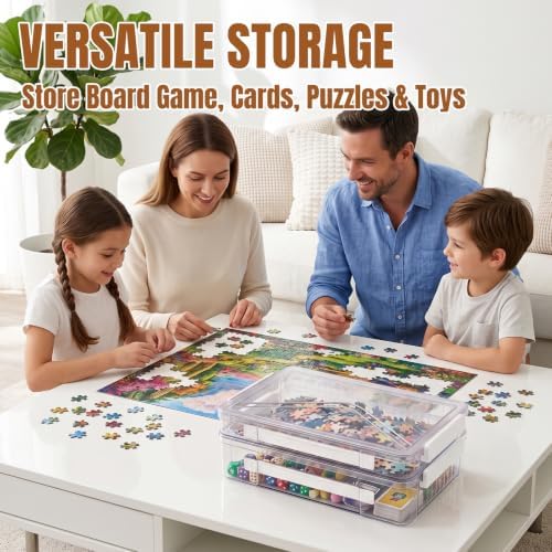 Clear Document Box, A4 Paper Storage Organizer with Snap Latches, Stackable File Case for Certificates Photos Letter Size, 14.37" x 9.44" x 1.37" & 14.37" x 9.44" x 2.75", White - Image 7