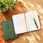 5 Pack College Ruled Notebook Bulk, A5, 192 Pages Journal Set, Tree of Life - Image 3