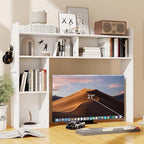 ELECWISH Desktop Bookshelf, Desk Shelf for Computer Desk, 33.46”, 5 Tier by ELECWISH
