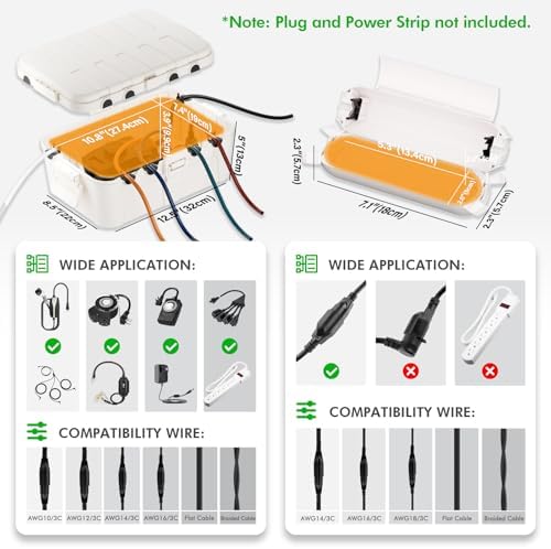 [5 Piece] RESTMO Outdoor Electrical Box Set（1 x Extra Large + 4 x Small） - Image 2