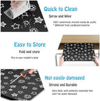 Black 30-Pack Desk Dividers for Students, Waterproof Plastic Study Carrel Divider, Durable Testing Dividers for Classroom Teacher Supplies, Easy to Clean Privacy Shield Folder Boards for Student Desk - Image 4
