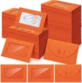 Uiifan 300 Pcs Window Gift Card Envelopes 4x2.8 Inch,Orange by Uiifan