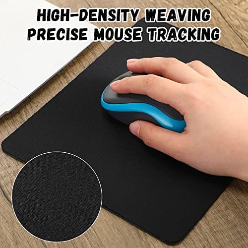Crtiin 50 Pack Mouse Pad Bulk Pack, 7.09 x 8.66 Inch, Black - Image 5