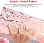 Gaming Mouse Pad 24x48 Desk Mat Large Mousepad Cherry Blossom Desk Pad Giant Full Mouse Mat XXXL Computer Mat for Protector Desktop Wireless - Image 4