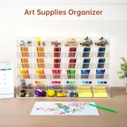 BEYGORM Acrylic Vertical Marker Organizer for 375 Markers, Desk Orgaizer - Image 5