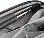 Peak Design Tech Pouch, Charcoal, Electronics Organizer for Travel or Everyday Carry, Origami-Style Storage, Cable Pass-Through, Weatherproof Recycled Nylon, Gear Carry Bag for Men and Women - Image 3