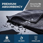 Jeaver Window Cleaning Cloth XXL, Microfiber Cleaning Cloth, 2 - Image 6