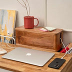 Cable Management Box, Power Strip & Extension Cord Hider, Desk Organizer - Image 4