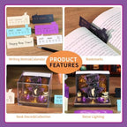 3D Calendar 2027,Time Piece Calendar 2027 With LED Lights,3D Art Calendar Memo Pad,Mysterious Purple Dragon Desktop Decoration,Tear-Away 3D Paper Art Notepad,Christmas Gift,New Year Gift (Mysterious Purple Dragon) - Image 5