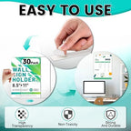 Aheroi Acrylic Sign Holder 8.5x11 Wall Mount, Wall Sign Flyer Holder 30Pcs - Image 4