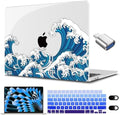 CISSOOK Case for MacBook Air 15 inch 2023 2024 2025 2026 M2-M5 Great Wave by CISSOOK