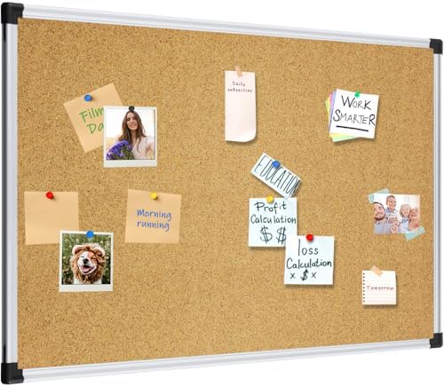 XBoard 36 x 24 Inches Cork Bulletin Notice Board (Pack of 2) - Image 4