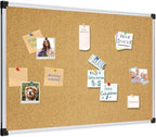 XBoard 24 x 18 Inches Cork Bulletin Board for Wall (Pack of 2) - Image 4