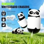 Cute Panda Magnetic Pen Holder, Strong Magnet for Glass Whiteboard, Refrigerator & Locker - 4 Pack Marker Organizer, Dry Erase Marker Holder for School, Home & Office (Black/White) - Image 6