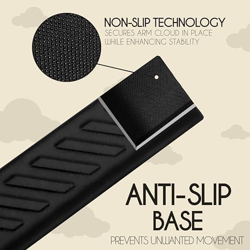 Desk Edge Cushion, Extra Long 28 Inch Arm Rest Pad for Desk, Memory Foam - Image 4