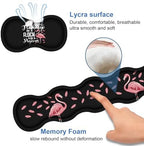 Ergonomic Memory Foam Mouse Pad Wrist Rest Set, Be a Flamingo in a Flock Pigeons Inspirational Quote Large Desk Pad + Keyboard Wrist Rest + Mouse Wrist Cushion + Coaster for Home Office Study Gaming - Image 6