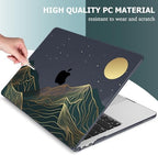 Mektron Case for 2026 MacBook Neo 13-inch A18 Pro chip A3404 Laptop Cover with 13-inch (Diagonal) Liquid Retina Display+ Keyboard Cover+ Screen Protector, Abstract Mountain C112 - Image 4