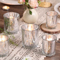 24pcs Assorted Silver Votive Candle Holders for Wedding Table Centerpieces by VolensLightUpYourLife