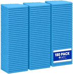 Orighty Microfiber Cleaning Cloth Bulk, 150 Pack Shop Towels 12x12 in, Blue by AllRightinOrighty