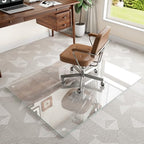36"x46" Tempered Glass Chair mat for Carpet by ISTRIPMF