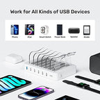 Unitek Fast Charging Station for Multi Devices, 6 Ports Charger with QC 3.0 - Image 3