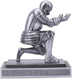 Knight Pen Holder Desk Organizers and Accessories as Gift Silver - Image 6
