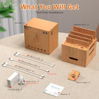 Pezin & Hulin Multi Device Charging Station with Drawer & USB Charger - Image 4