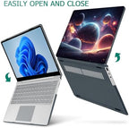 Mektron Case for 13.5" Microsoft Surface Laptop 5/4/3 with Metal Palm Rest Model 1951/1868, 2019/2021/2022 Release Plastic Hard Shell Cover with Screen Protector, Planets - Image 4