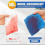 Shop Towels, 150 Pack Cleaning Rags Microfiber Towels, Bulk All-Purpose Microfiber Cleaning Cloth Lint-Free Wipe Washcloth for Commercial Garage Automotive & Housekeeping 11.5"*11.5" - Image 5