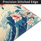 Cherry Blossom Japanese Wave XXL Gaming Mouse Pad 48"x24",Extended Desk Mat - Image 6