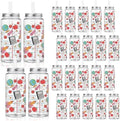 Meanplan 24 Pcs Back to School Plastic Cups with Lid and Straw Bulk 14 oz by Meanplan