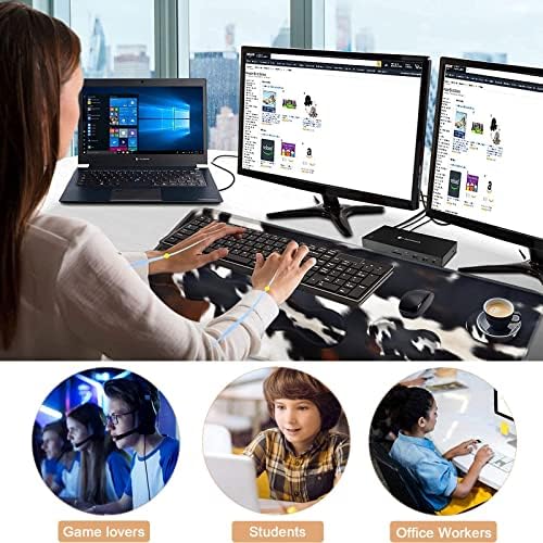 Keyboard Wrist Rest and Mouse Pad with Wrist Support Set Ergonomic Coaster,Memory Foam,Easy Typing Pain Relief,Large XL Desk Mat 31.5"x 11.8",Cute Cowhide Brown Black Cow - Image 7